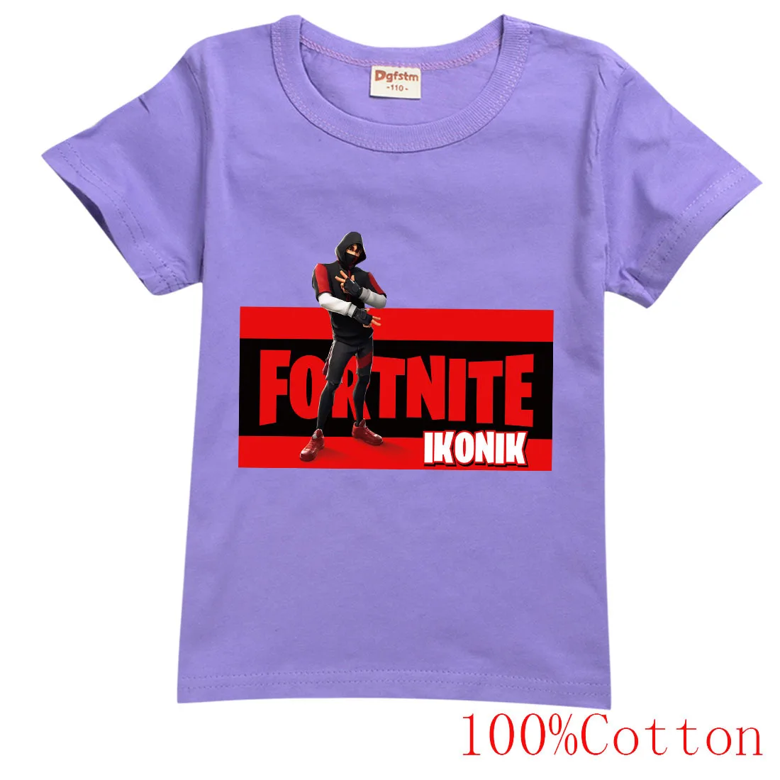 

Fortnite Children's Short Sleeve T-shirt 100% Cotton Tee Shirts Boy Clothes Tops Summer Casual Kids Girls Casual O-Neck Tshirt