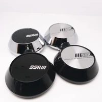 4pcs 65mm for ssr wheel center hub cap covers car styling emblem badge logo rims cover 45mm stickers accessories