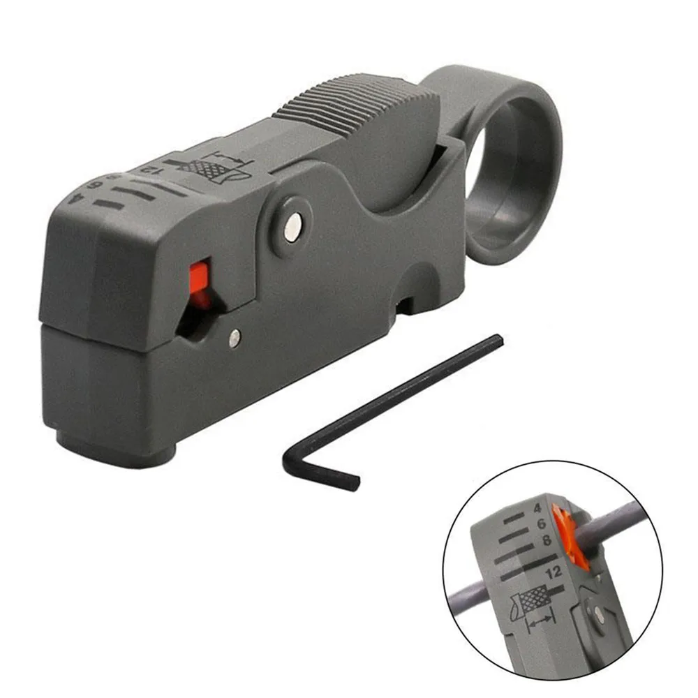 

Portable Automatic Stripping Pliers Multifunctional Wire Stripper Cable Tools Stripping Crimping Tool Hexagon Wrench Accessories