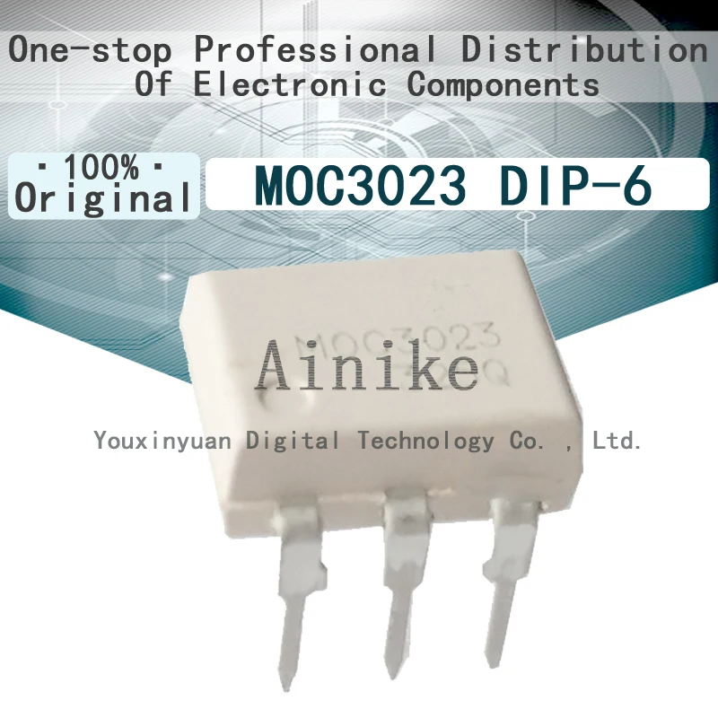 10/шт новый оригинальный MOC3023 DIP-6 прямой разъем DIP6 двунаправленный SCR Оптрон -