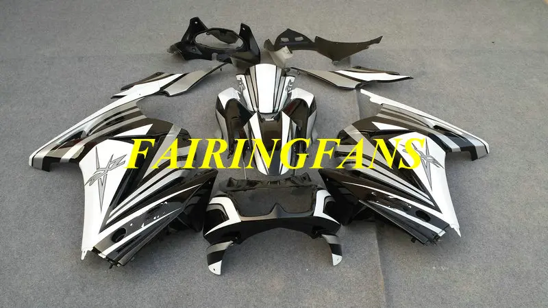 Инжекторный обтекатель для KAWASAKI Ninja ZX250R 08 09 10 11 12 ZX 250R 2008 2012 белый черный