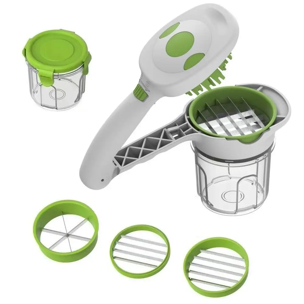 Набор быстрорежущих овощей Nicer измельчитель из нержавеющей стали