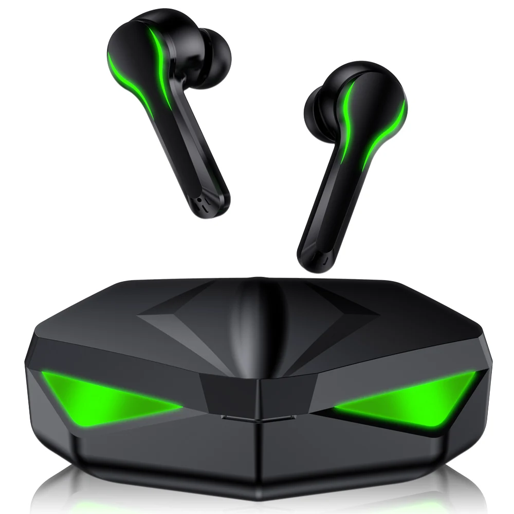 

Gaming Earbuds 65ms Low Latency TWS Bluetooth Earphone with Mic Bass Audio Sound Positioning Wireless Headset