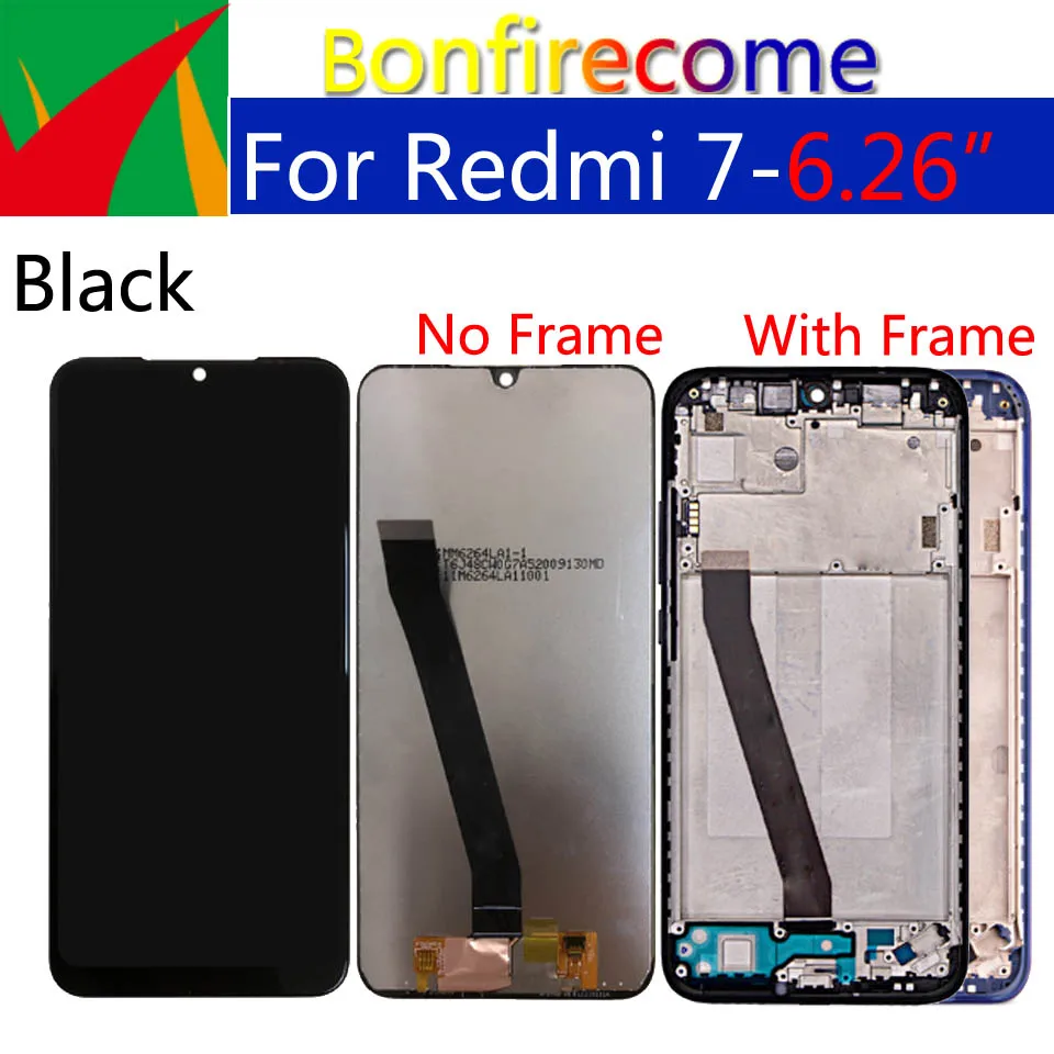 6 26 &quotОригинальный дисплей для Xiaomi Redmi 7 ЖК с сенсорным экраном и дигитайзером