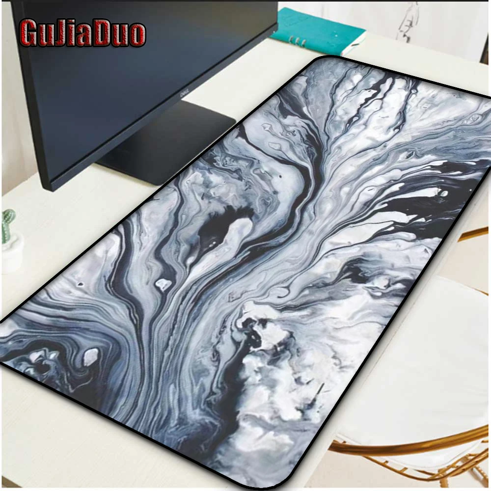 

GuJiaDuo Marble Pattern Carpet Mat Large Mouse Pad Laptop Gamer PC Keyboard Rug Gaming Accessories Office Desktop Gaming Desk