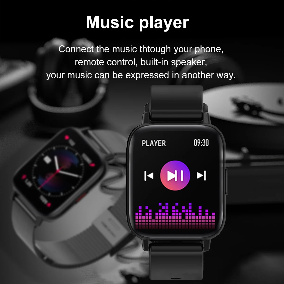 

2021New Smart Watch Men Bluetooth Call 1.69 Inch HD Screen Pedometer Watches Women Heart Rate Smartwatch For Xiaomi Huawei Phone