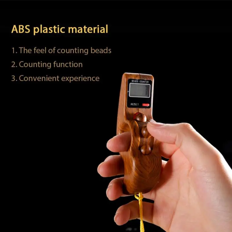 

Счетчик цифровых бусин, Портативная Игрушка для расслабления пальцев, с функцией памяти и автоматическим отключением