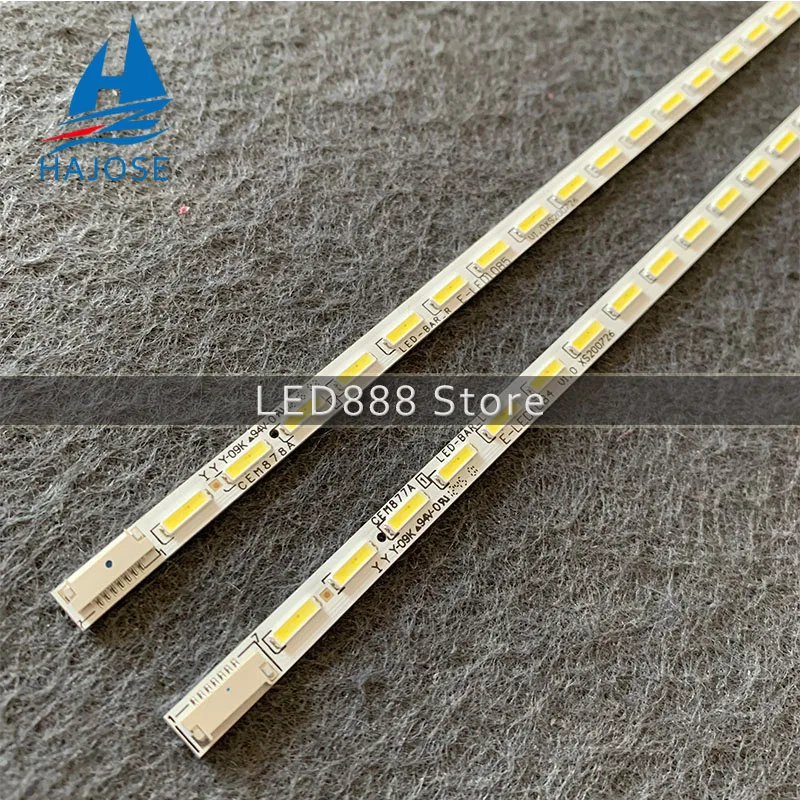 437 мм Светодиодная лента для подсветки 44 Светодиодный s Sharp 39 ''TV CEM877A CEM878A LC39LE440M