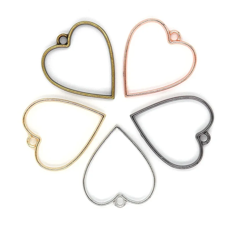 

5 шт. гелевые каплевидные рамки DIY ювелирные аксессуары 30x34,5 мм кристальная КАПЛЕВИДНАЯ модель рама из сплава