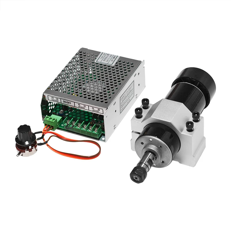 Высокоскоростной электродвигатель шпинделя с воздушным охлаждением 110-220 В 500 Вт