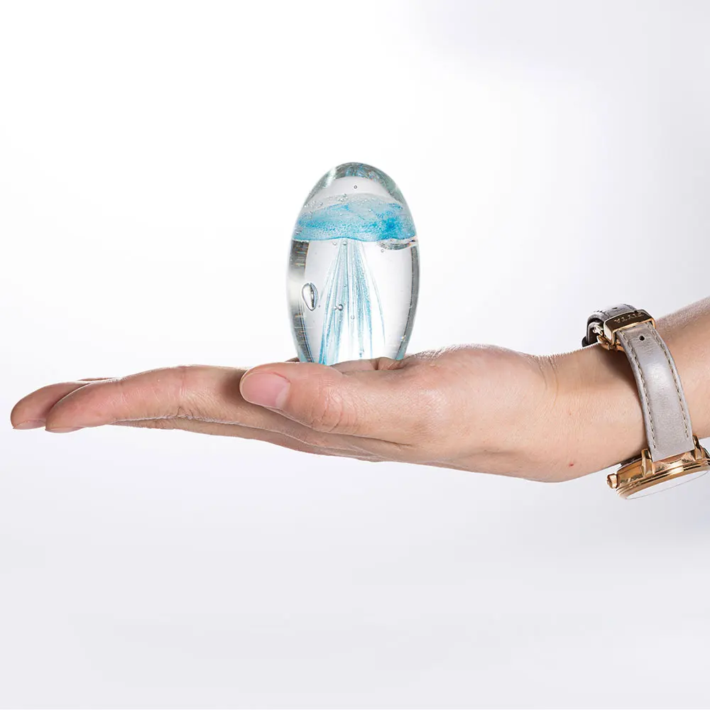 Хрустальные Фигурки медузы миниатюры пресс-папье украшение для стола подарок на