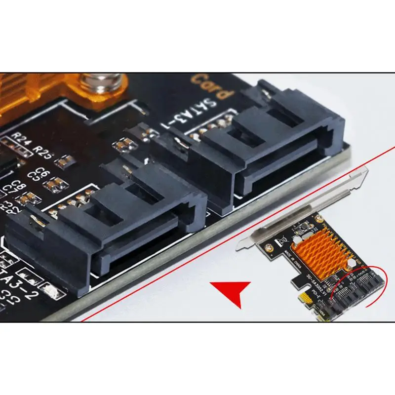 плата расширения для sa3002 asm1062 чип pci e