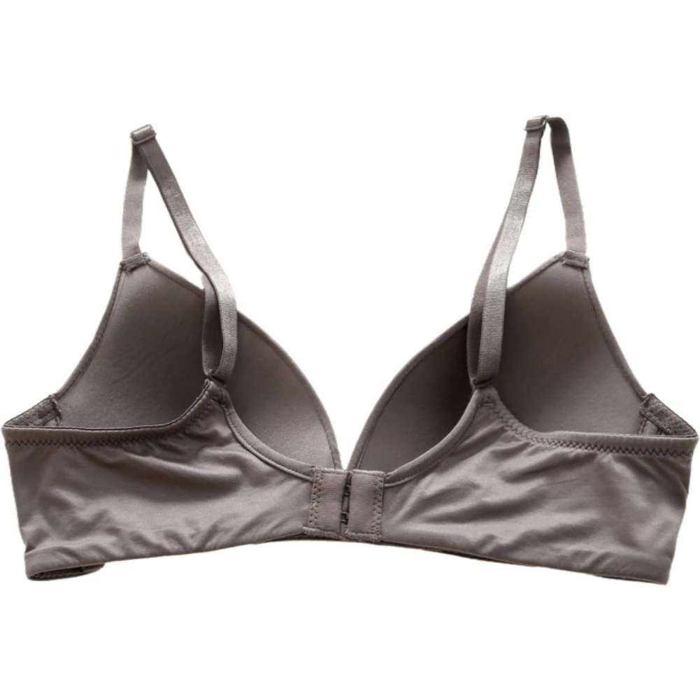 

Sexy Lingerie Deep V-Neck Wireless Underwear Bra Women Push Up Underwear Gathered Seamless Bra