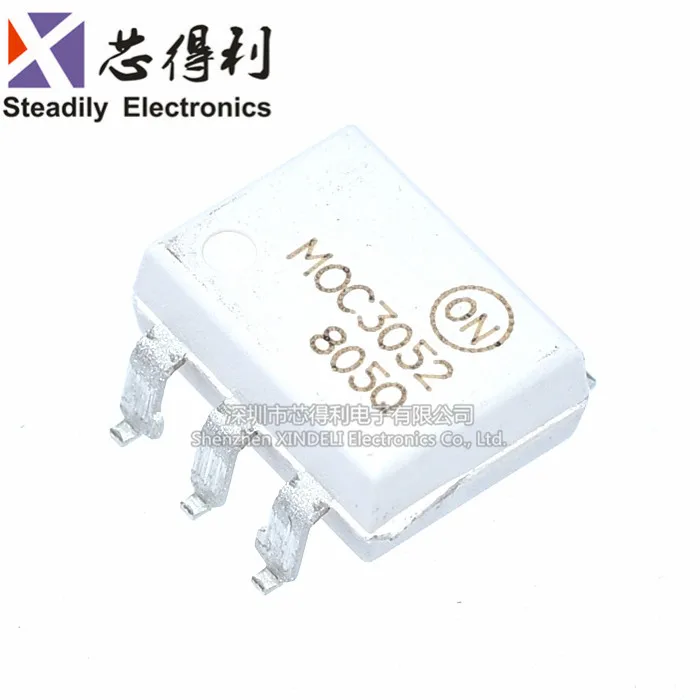 

10pcs/lot Original Moc3052sr2m Photoelectric Coupler Bidirectional Thyristor 7.5kv Sop-6