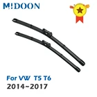 Щетки стеклоочистителя передние MIDOON для Volkswagen VW Transporter T5 T6 Caravelle Multivan 2014  2017 стеклоочистители для лобового стекла