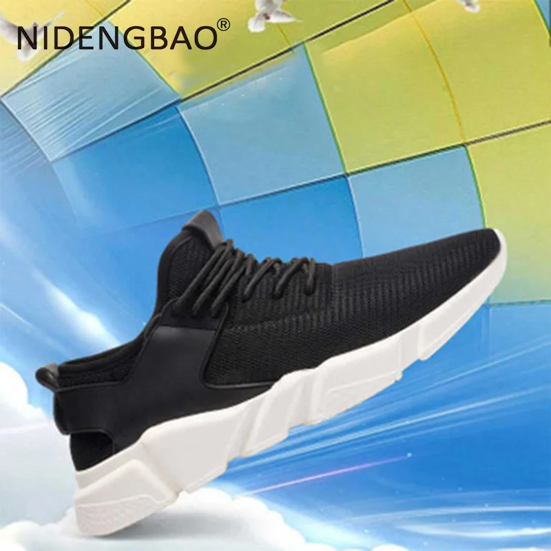 Осенняя мужская обувь Мужские кроссовки для взрослых Дышащая Спортивная Зимние