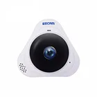 ESCAM Q8 HD 960P 1.3MP 360 градусов панорамный монитор типа рыбий глаз WI-FI ИК инфракрасный Камера Очки виртуальной реальности VR Камера с двухстороннее аудио продажа лотами