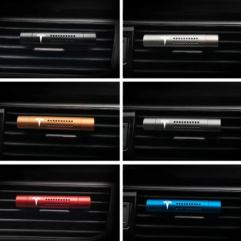 

For TESLA Model 3X Y S Car Air Outlet Perfume Air Conditioning For Clip Pendant Car Aroma Aromatherapy Car Special Air Freshener