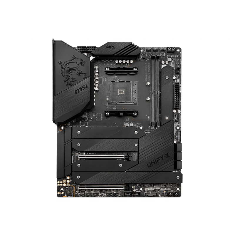 AM4 MSI Мег X570S UNIFY X MAX Gaming системная плата AMD X570 поддержка R9 R7 R5 5900X 5950X Ryzen CPU
