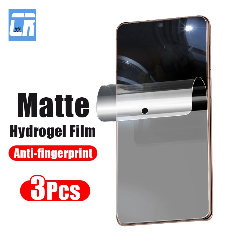 

3Pcs Matte Hydrogel Film For Samsung Galaxy A72 A52 A40 A60 A70 A10 A12 J6 A6 A7 A8 A9 J8 Plus 2018 F62 F52 M42 Screen Protector