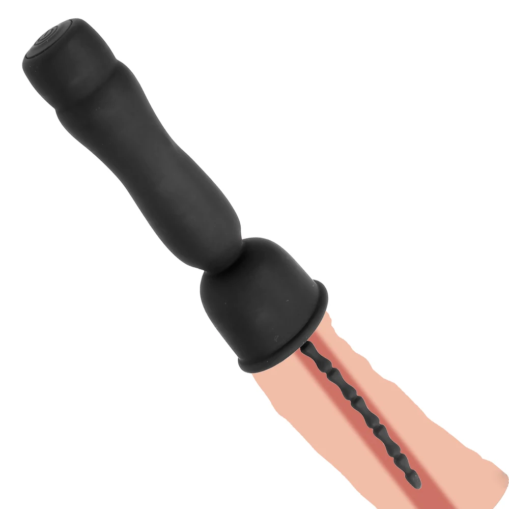 Вибратор VATINE с наконечником в случайном порядке 16 режимов катетеры для пениса