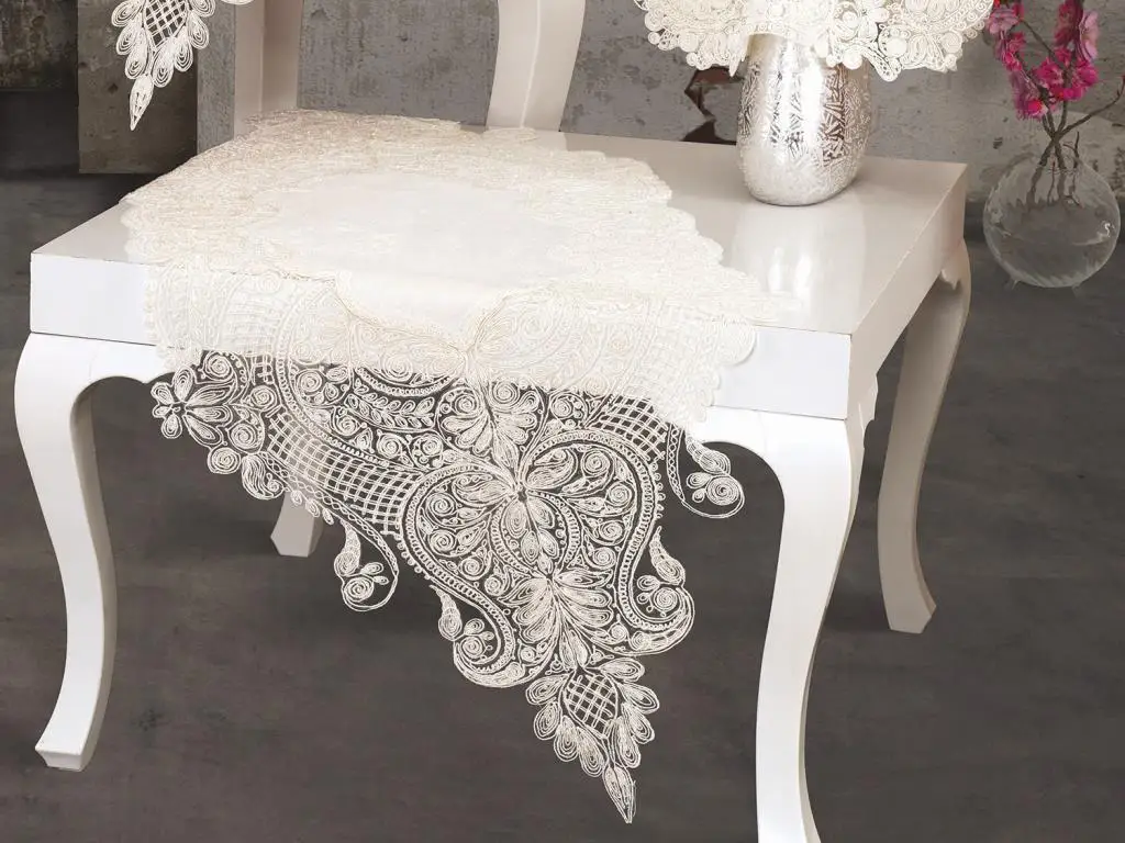 

Azra Kordone Lux Velvet 5 Piece Lounge Set Cream Cream