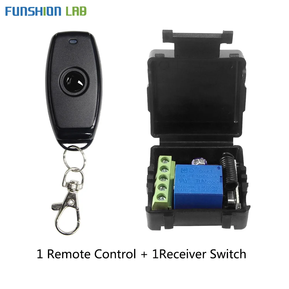 Радиочастотный релейный модуль QIACHIP универсальный беспроводной пульт