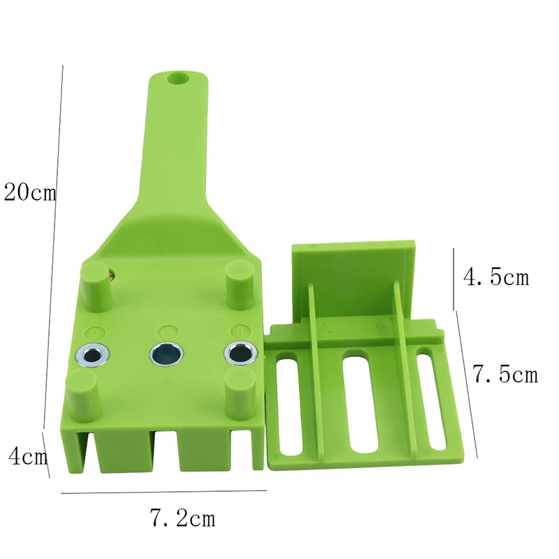 Wood Dowel Straight Handheld Pocket Hole Drilling Guide Woodworking Carpentry Positioner Locator Puncher Tool | Дом и сад