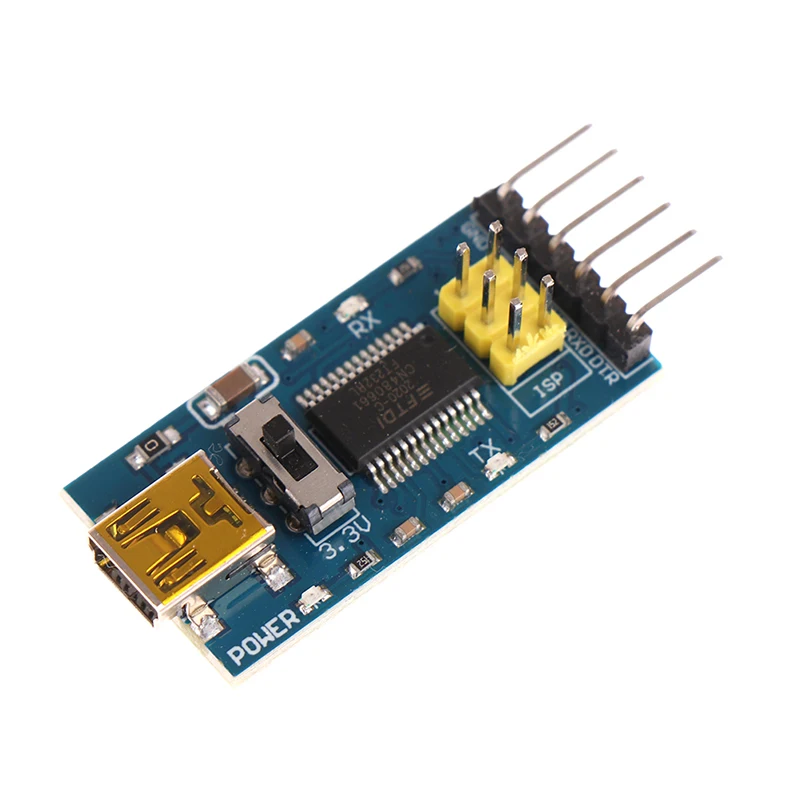 

FTDI FT232RL FT232 USB 3.3V 5.5V to TTL Serial Adapter Module Mini Port for Pro TO 232 Basic Program Downloader For Arduino