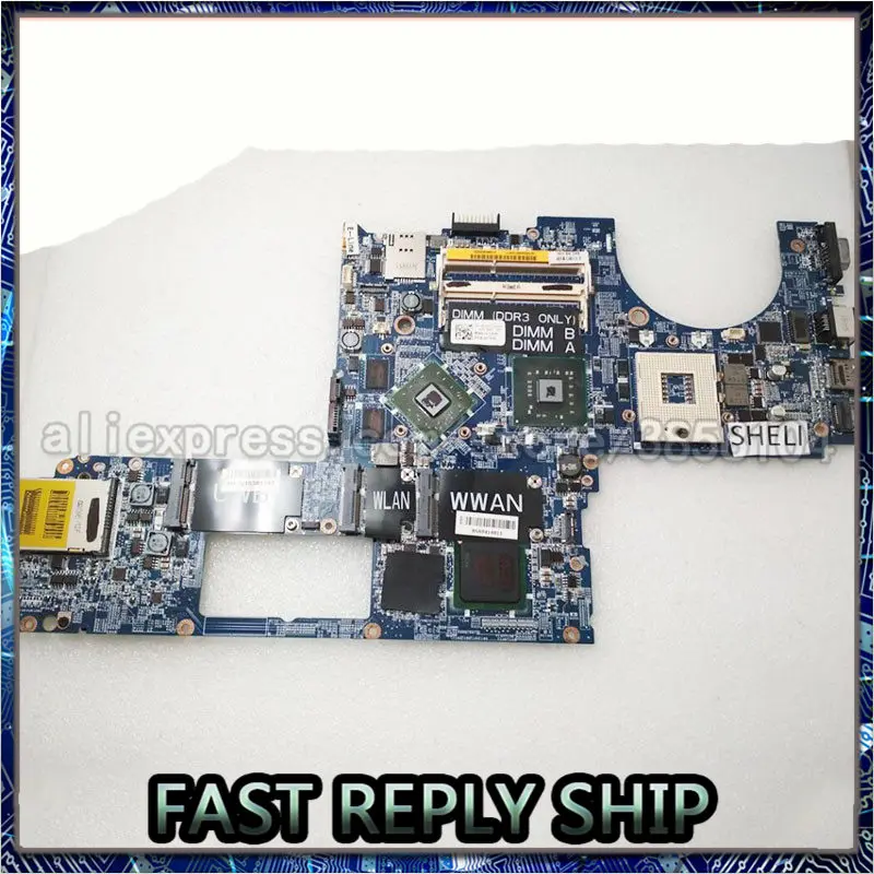 Материнская плата для ноутбука SHELI Dell Studio XPS 1640 PP35L DA0RM2MBAH0 CN-0P743D 0P743D основная HD3670