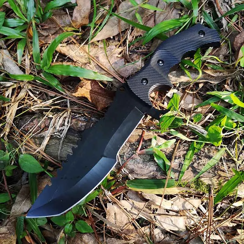 Тактический нож для кемпинга Rambo Bowie прямой фиксированный цвет