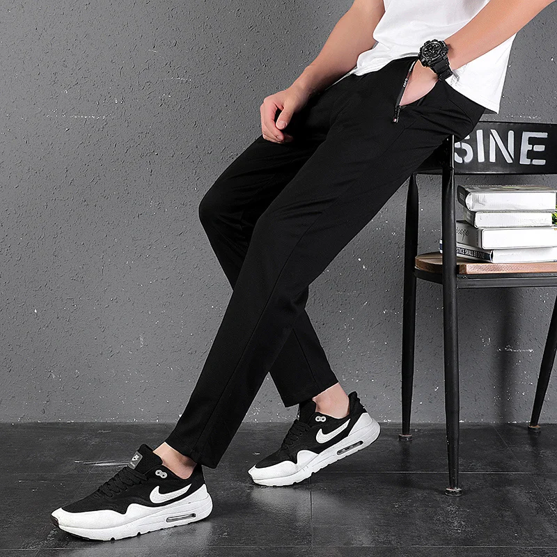 WWKK 2020 новые мужские беговые черные штаны для тренажерных залов Мужские фитнеса