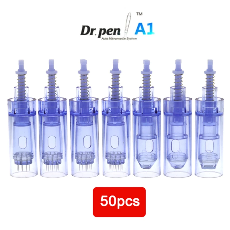 Иглы для мезотерапии 50 шт в наборе дермы перо микро иглы картриджи нано Советы Dr