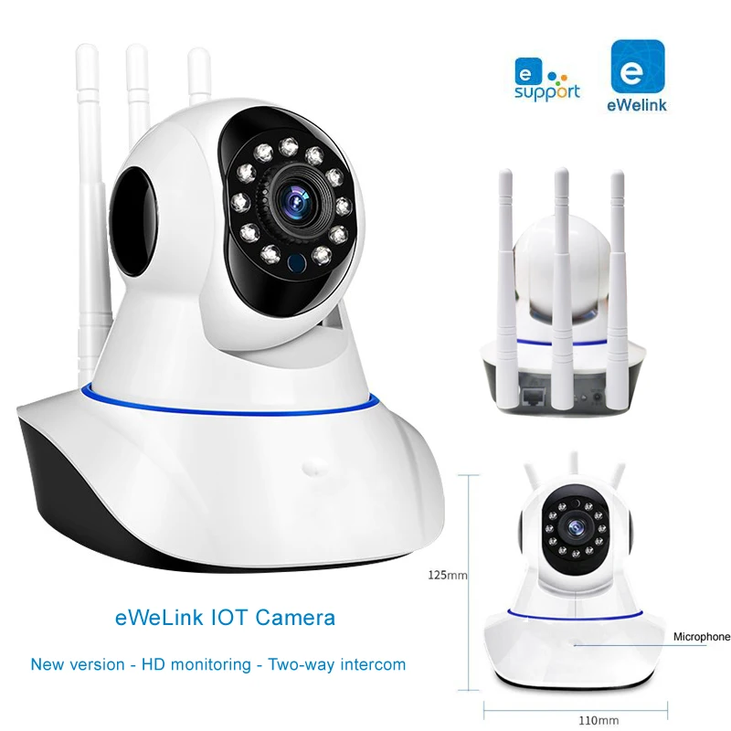 EWeLink IP камера Смарт IOT HD reomotely просмотр на мобильный телефон двухсторонняя аудио