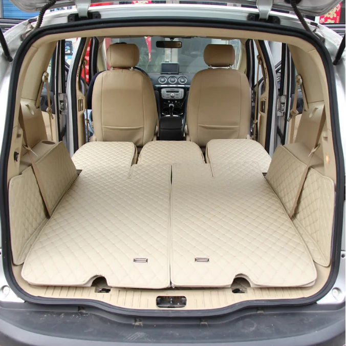 

Высококачественный кожаный коврик для багажника автомобиля ford s-max, 2006, 2007, 2008, 2009, 2010, 2011, 2012, 2013, 2014, 2015, аксессуары