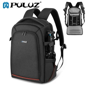 puluz outdoor dual shoulders backpack handheld ptz stabilizer camera bag rain cover for digital cameradji ronin scronin s free global shipping