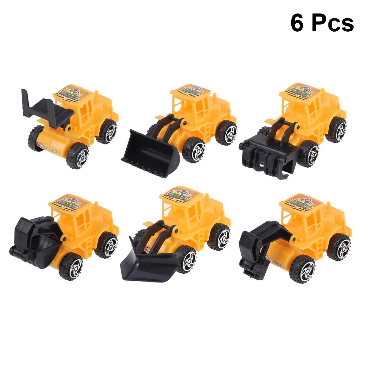 6 шт. мини-строительный грузовик инженерный транспорт развивающий Подарочные