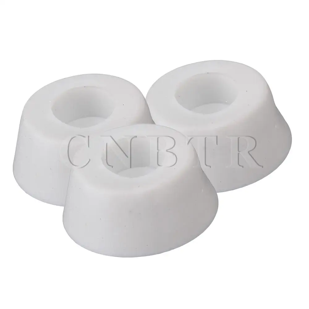 CNBTR 50 x Белый OD20mm ID15mm резиновый шкаф мебель утопленные ноги бамперы