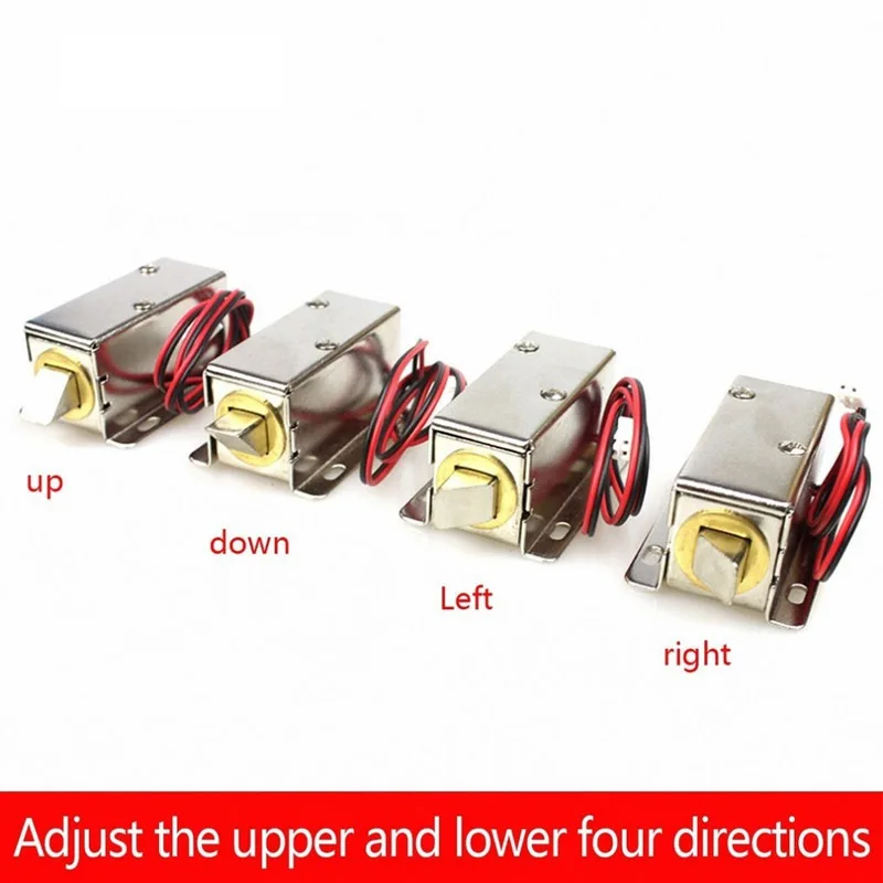Электромеханический Замок миниатюрная дверь открытый маленький Электрический