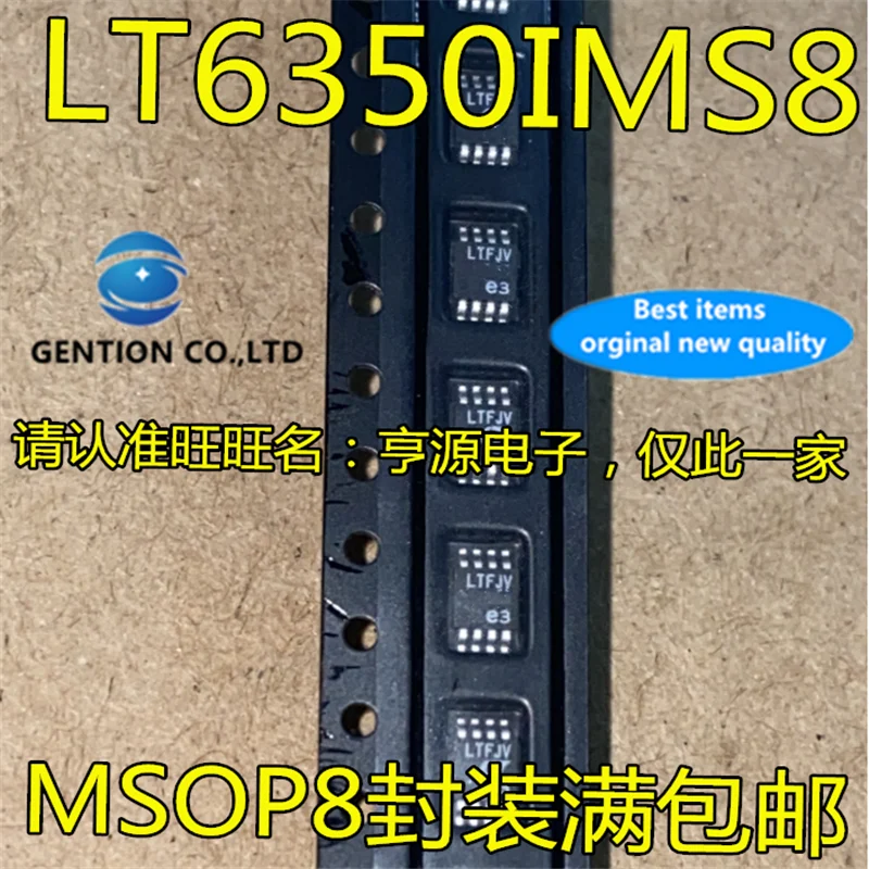 

2 шт. LT6350 LT6350IMS8 шелкография LTFJV MSOP-8 в наличии 100% новый и оригинальный