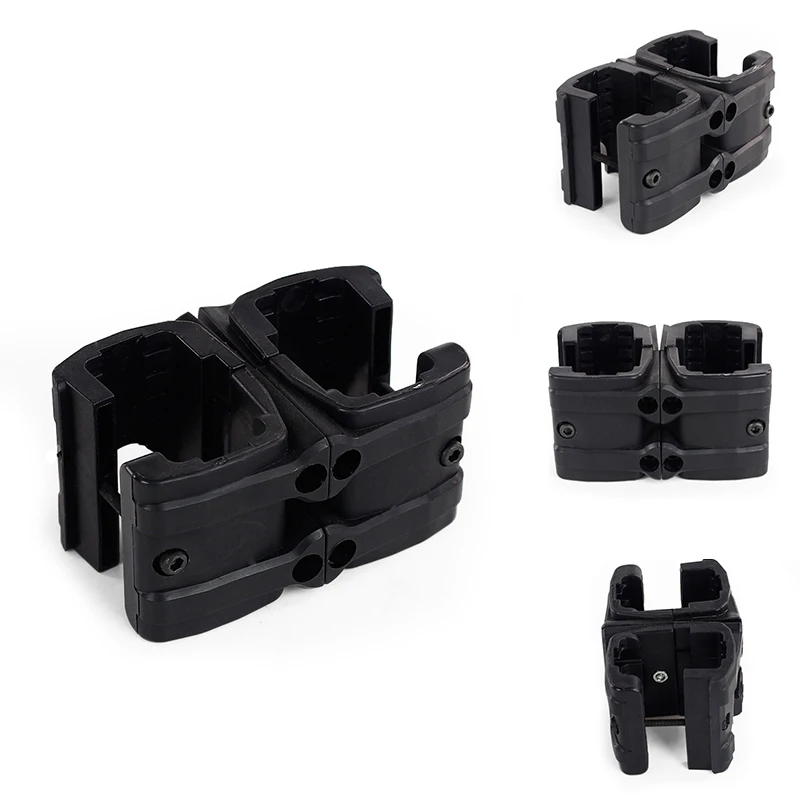 

Tactical Gun Rifle Dual Magazine Coupler for MP7 Clip Connector Airsoft Military Mag Clamp Parallel Link Speed Loader