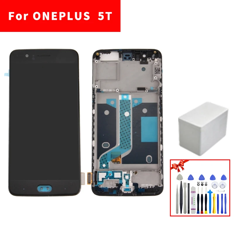 

LCD For OnePlus 5T LCD Display Touch Screen Digitizer Assembly For OnePlus 5T Screen