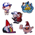 PF1253 коллекция аниме милые эмалевые заколки для одежды значки на рюкзак лацкан заколка украшение подарки для детей ювелирные изделия аксессуары