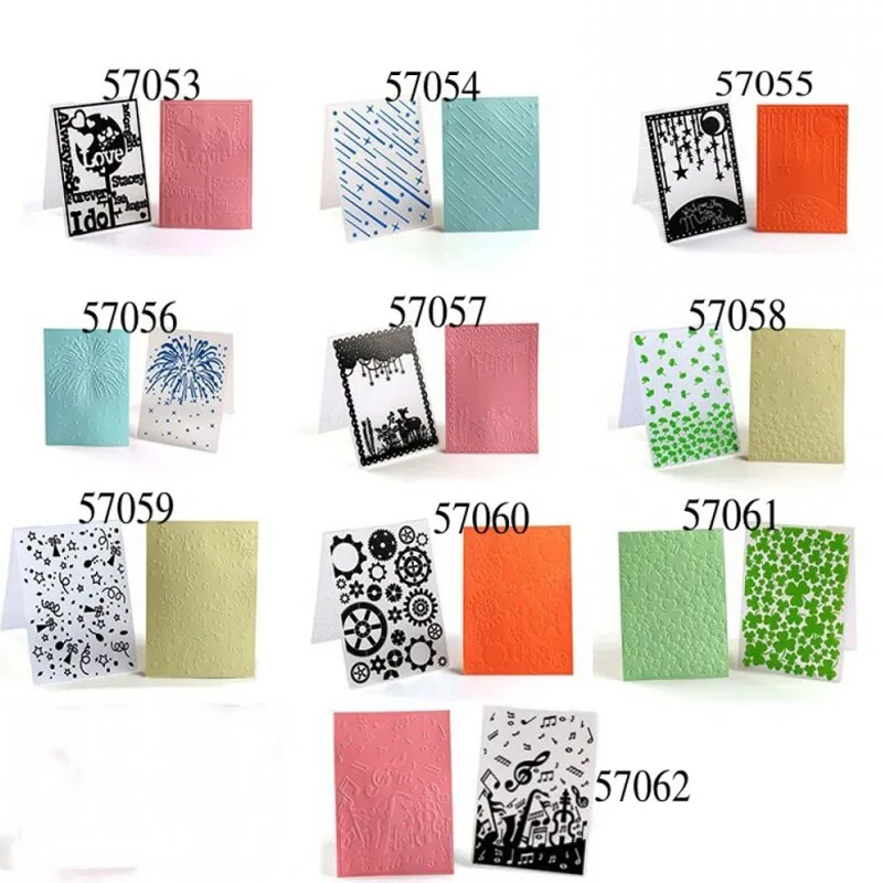 1 шт. профессиональная изготовления открыток папка для тиснения Скрапбукинг