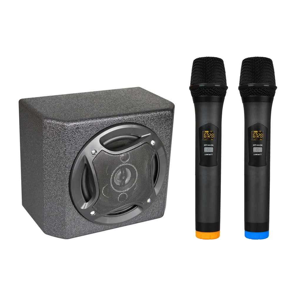 Портативная система PA для караоке с 30 Вт Bluetooth динамиком и беспроводными