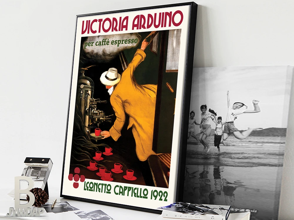 Известная картина маслом постер для Каффа эспрессо Виктория ардуино Картина на