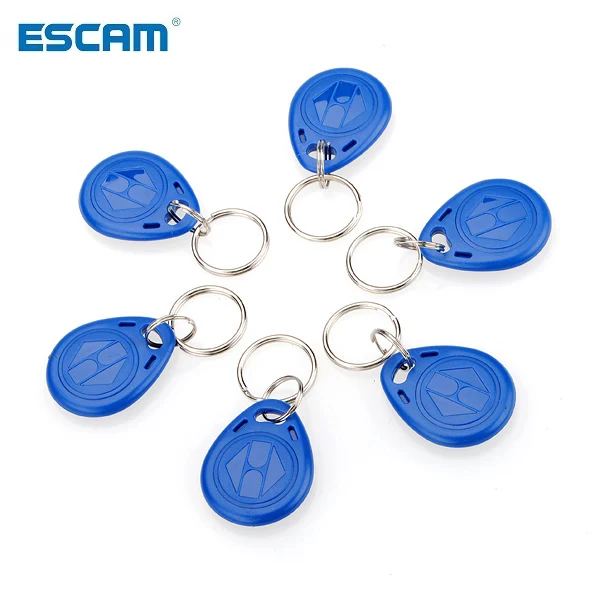 ESCAM 1 шт. 125 кГц RFID проксимити-идентификатор Токен-бирка брелки для ключей брелок