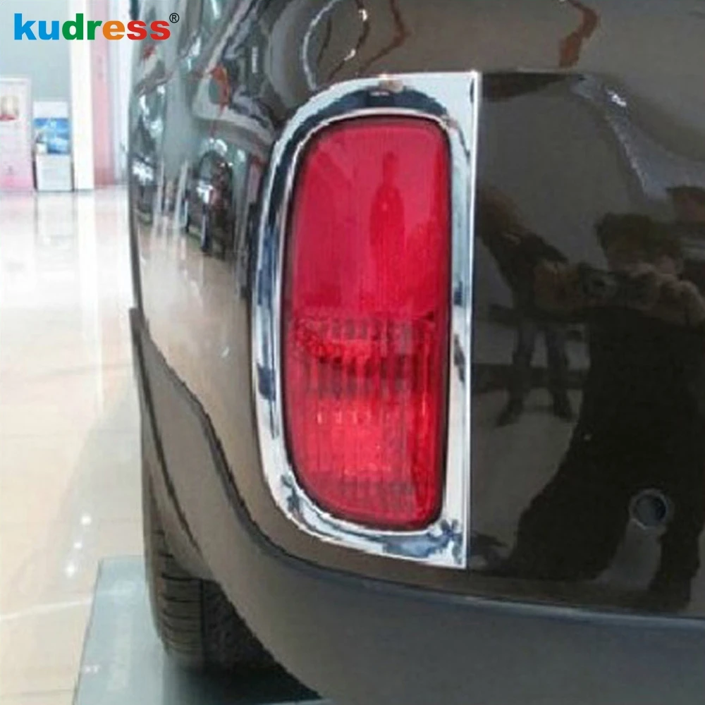 Для KIA Sorento 2013 ABS хромированная Накладка для укладки задний противотуманный фонарь абажур для лампы с металлическим каркаксом украшение автомобиля 3D авто аксессуары 2 шт./компл