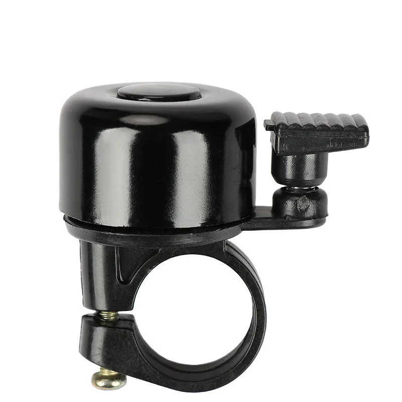 Велосипедный звонок для обеспечения безопасности металлическое кольцо черный
