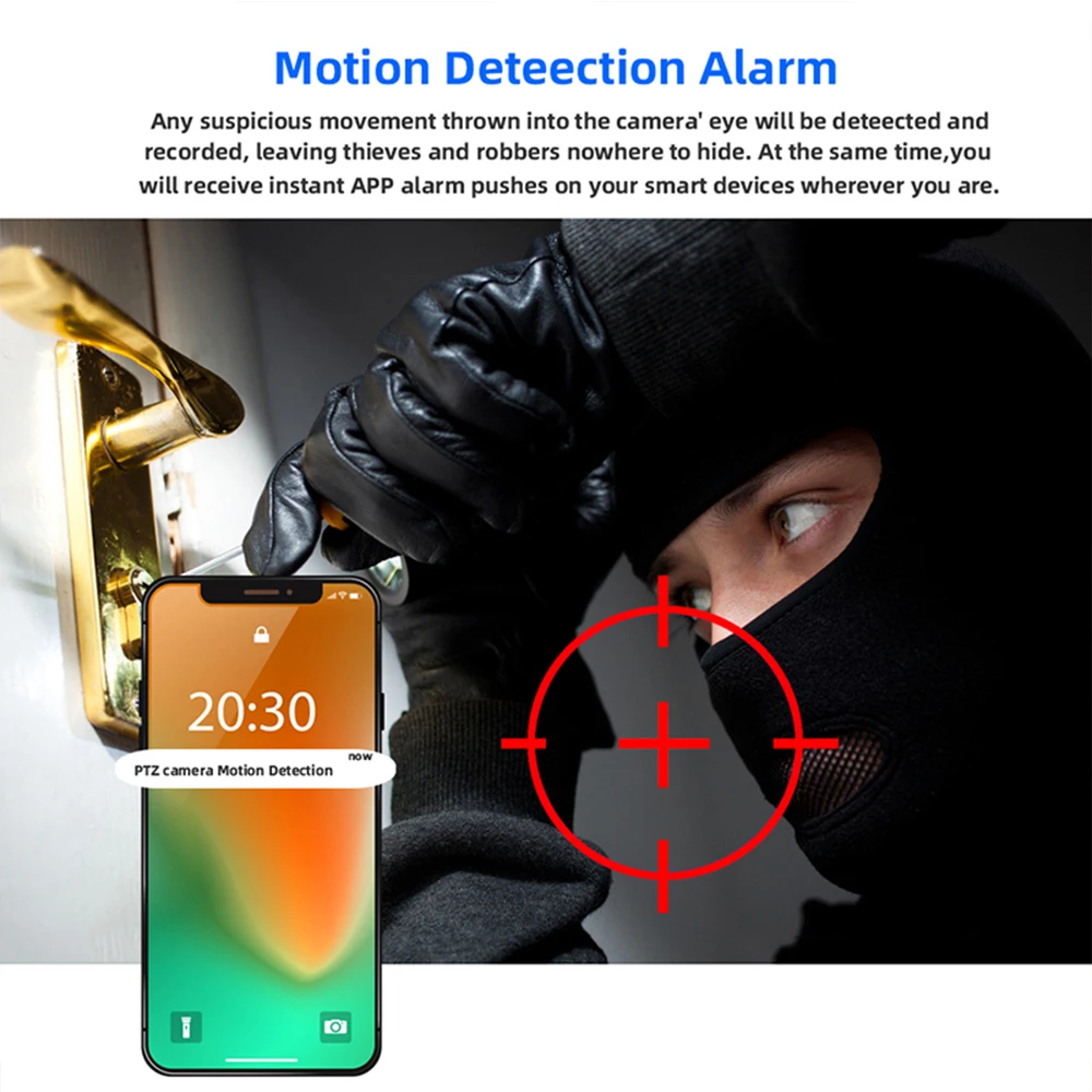 Baby Monitor WiFi Cry Alarm IP Camera Video Nanny Cam Wireless video Surveillance CCTV 2MP YCC365 | Безопасность и защита